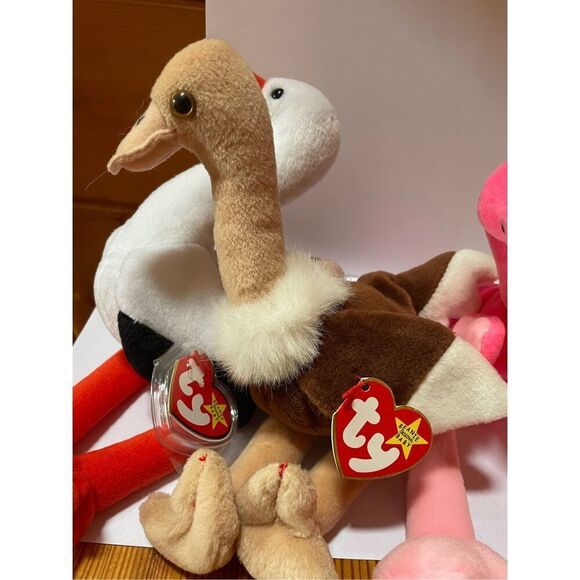 Stilts, Stretch, and Pinky Beanie Babies - Picture 3 of 7